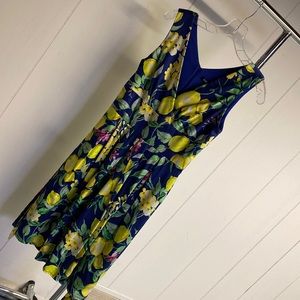 Lemons and Flowers Dress